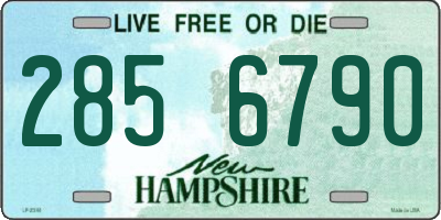 NH license plate 2856790