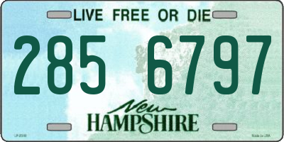 NH license plate 2856797