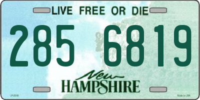 NH license plate 2856819