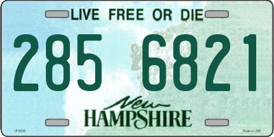 NH license plate 2856821