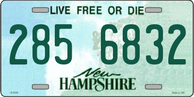 NH license plate 2856832