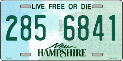 NH license plate 2856841