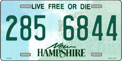 NH license plate 2856844