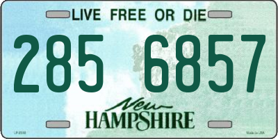 NH license plate 2856857