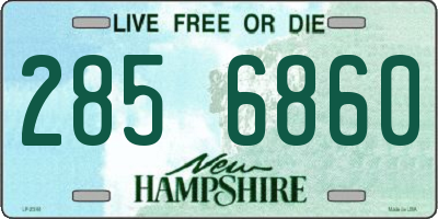 NH license plate 2856860