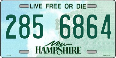 NH license plate 2856864