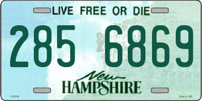 NH license plate 2856869