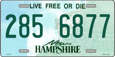 NH license plate 2856877