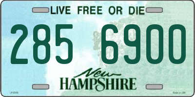 NH license plate 2856900