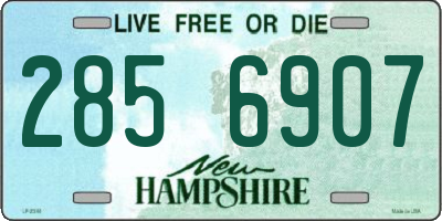 NH license plate 2856907