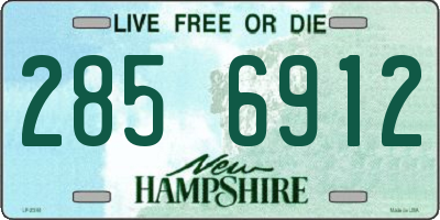 NH license plate 2856912
