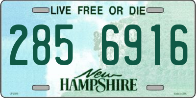 NH license plate 2856916