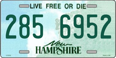 NH license plate 2856952
