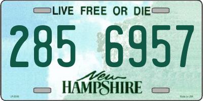 NH license plate 2856957