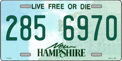NH license plate 2856970