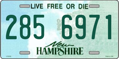 NH license plate 2856971