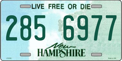 NH license plate 2856977