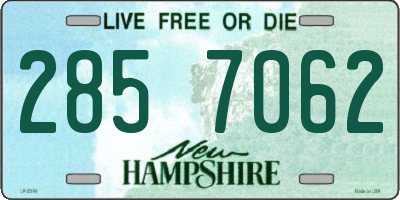 NH license plate 2857062