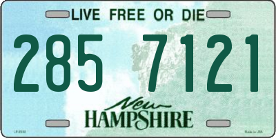 NH license plate 2857121