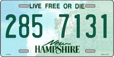NH license plate 2857131
