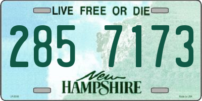 NH license plate 2857173
