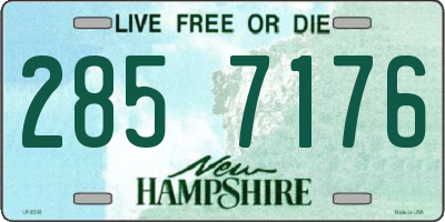 NH license plate 2857176
