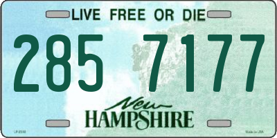 NH license plate 2857177