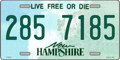 NH license plate 2857185
