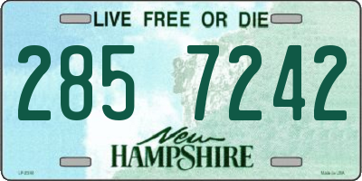 NH license plate 2857242