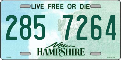 NH license plate 2857264