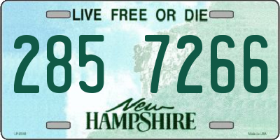 NH license plate 2857266