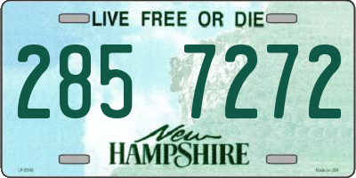 NH license plate 2857272