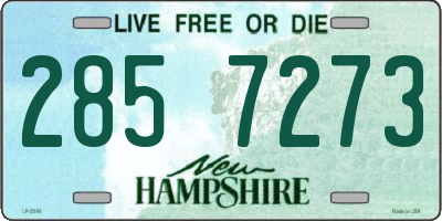 NH license plate 2857273