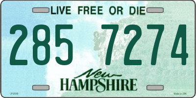 NH license plate 2857274