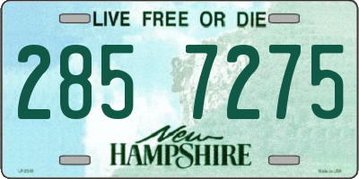 NH license plate 2857275