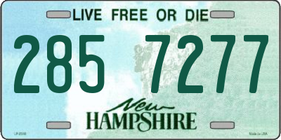 NH license plate 2857277