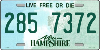 NH license plate 2857372