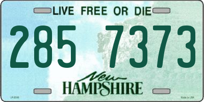 NH license plate 2857373