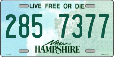 NH license plate 2857377