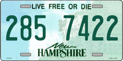 NH license plate 2857422