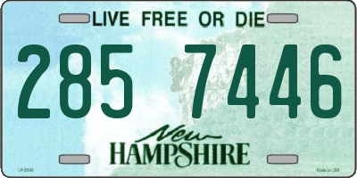 NH license plate 2857446