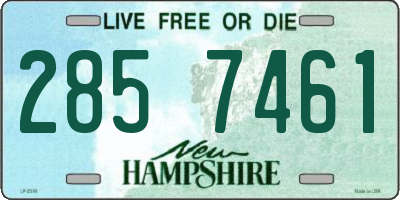 NH license plate 2857461