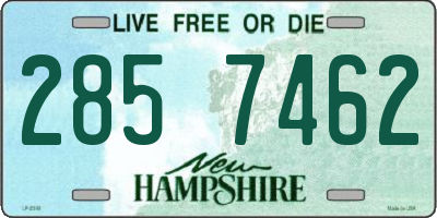 NH license plate 2857462