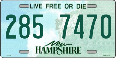 NH license plate 2857470