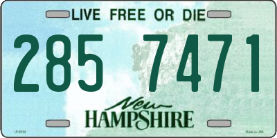 NH license plate 2857471