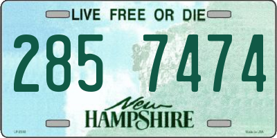 NH license plate 2857474
