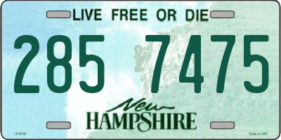 NH license plate 2857475