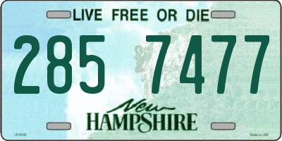 NH license plate 2857477
