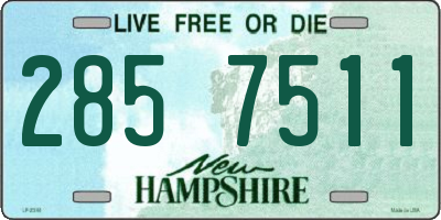 NH license plate 2857511