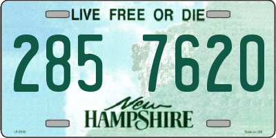 NH license plate 2857620